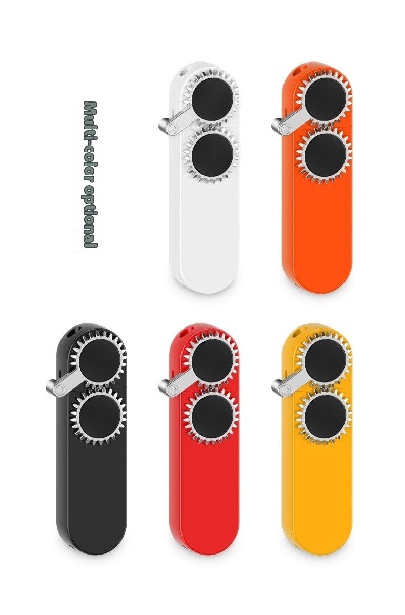 Creative Gear Rocker Arm Lighter Rotating Gear Windproof
