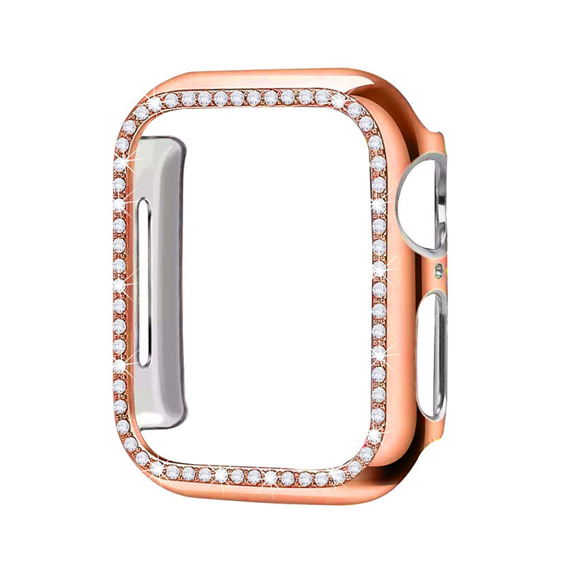 Suitable For Apple Watch Protective Case PC Diamond Protective Case